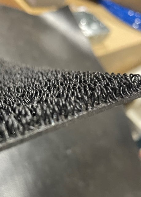 3x4 Sketti Outdoor Scraper Mat Black