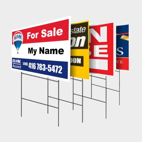 YARD SIGNS/A-FRAME SIGNS